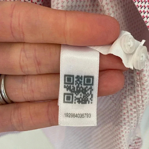 Bonobos Mens Wrinkle Free Slim Fit Shirt Size 15.5 Medium Red Button Down - Picture 8 of 8